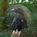 Crow raven - Art circle
