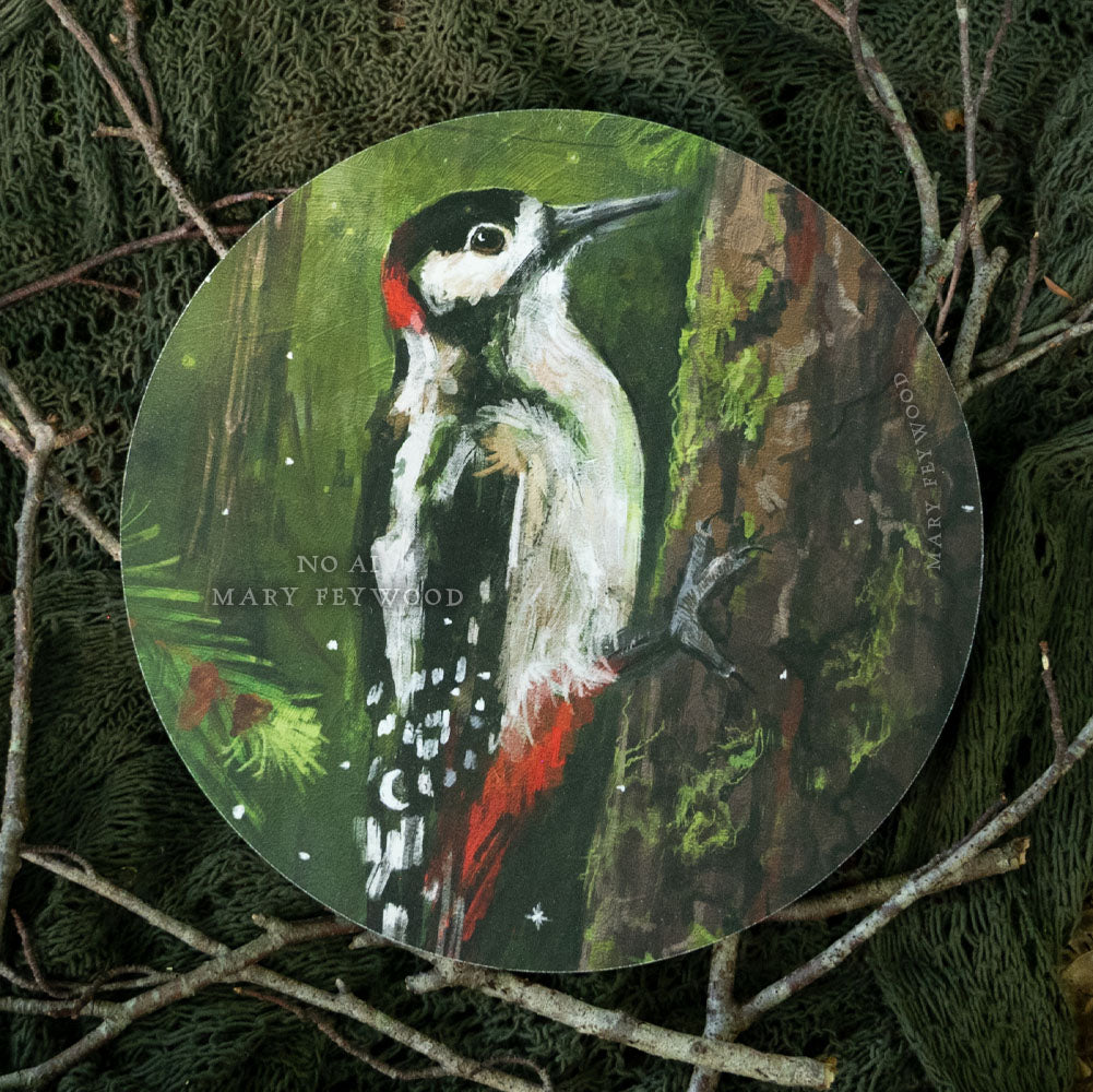 Woodpecker - Art Circle