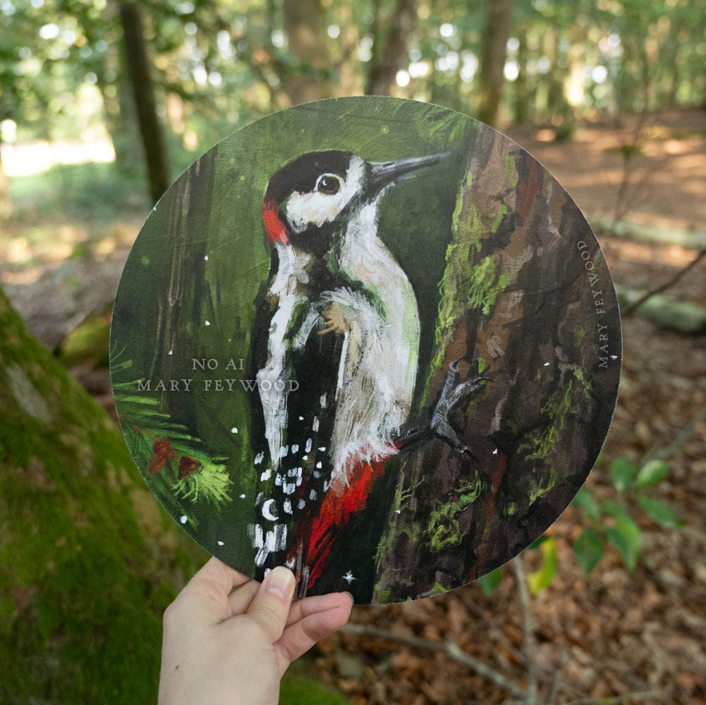 Woodpecker - Art Circle