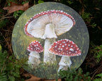 Art circle - Amanita Muscaria Mushrooms