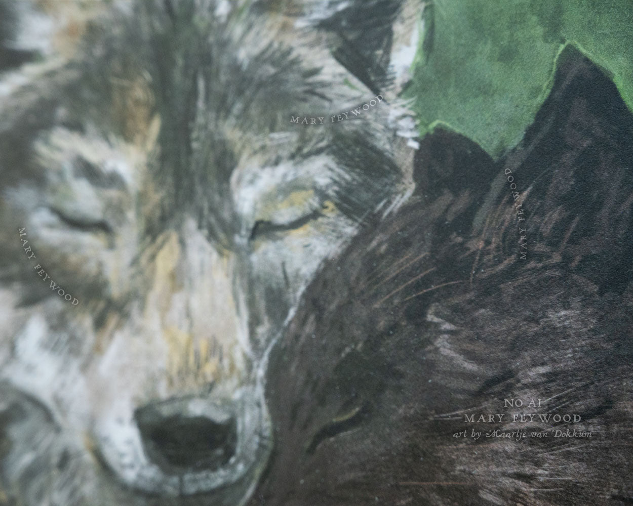 Wolf love - Art circle