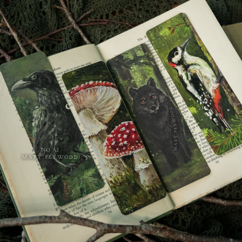 Forest Folklore - Bookmark set