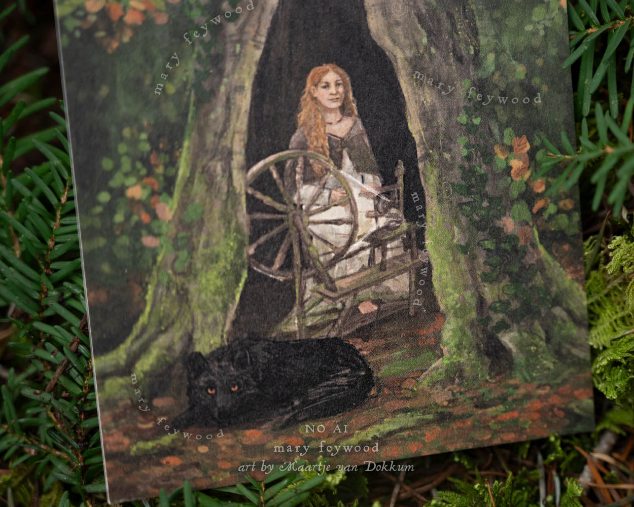 The Maiden with the Spinning Wheel