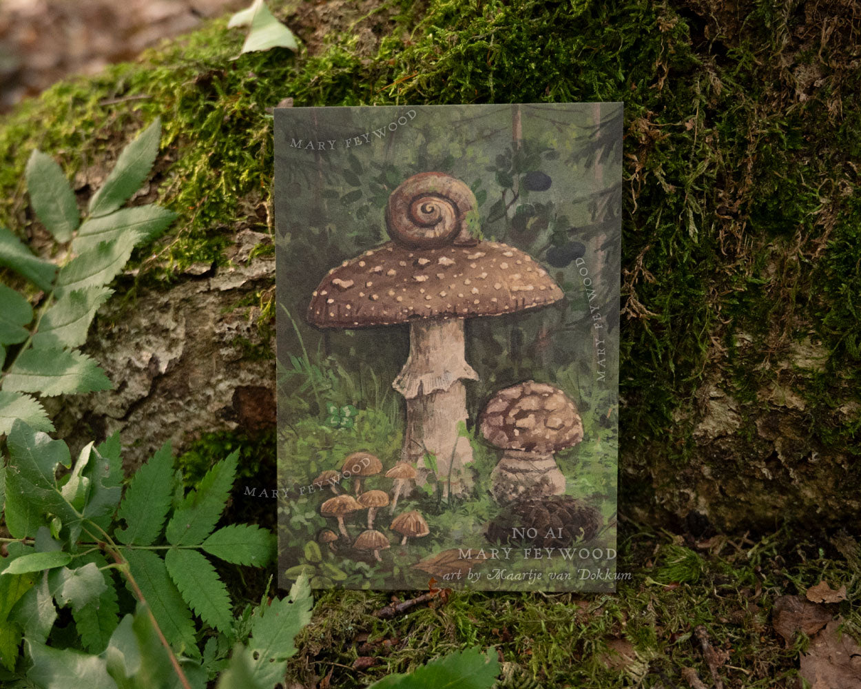 Amanita Pantherina Mushrooms