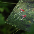 Reading in a summer forest
