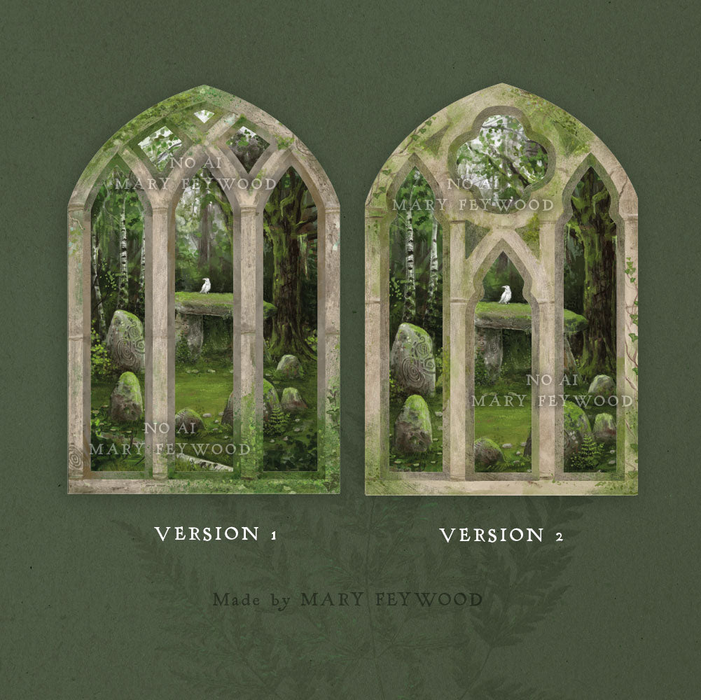 Druids Rest - Art Window