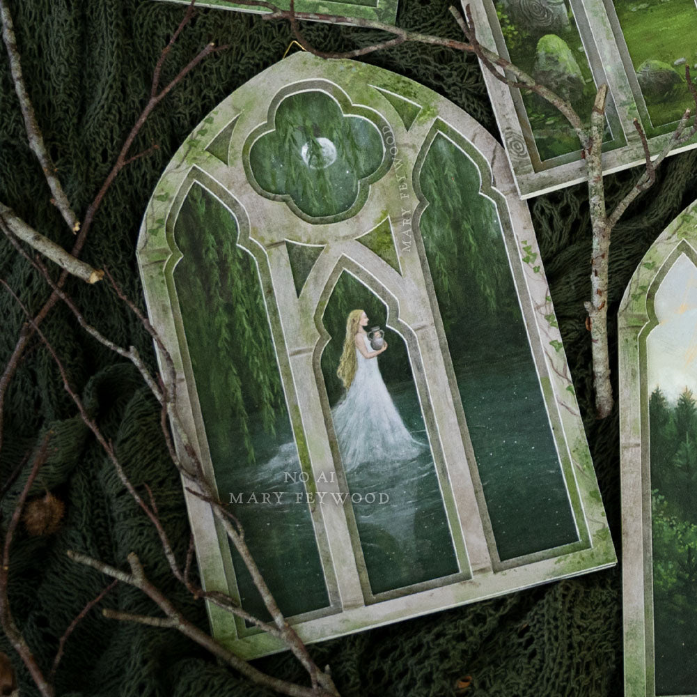 Lady of Lorien (Galadriel) - Art Window
