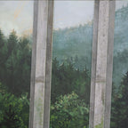 The Mountains - Art Window