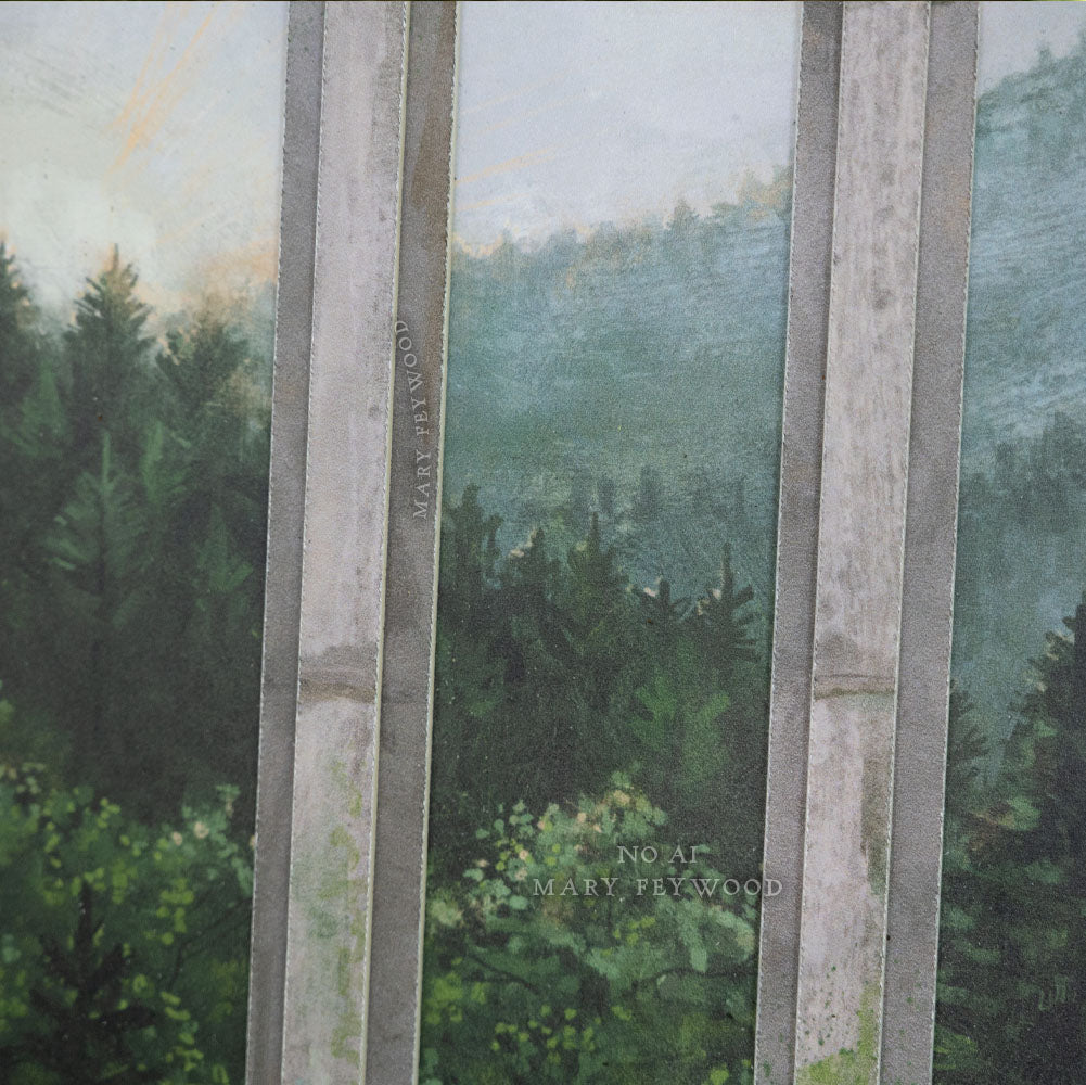 The Mountains - Art Window