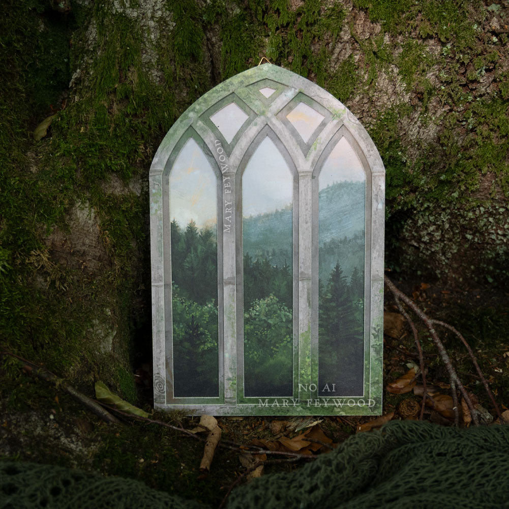The Mountains - Art Window