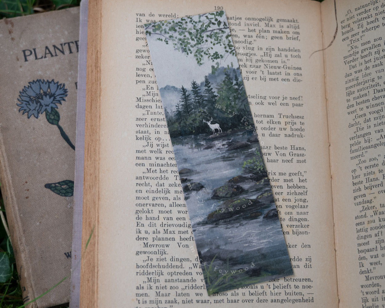 Bookmark set - Gloomy forest