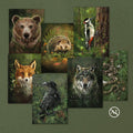 Forest animals set