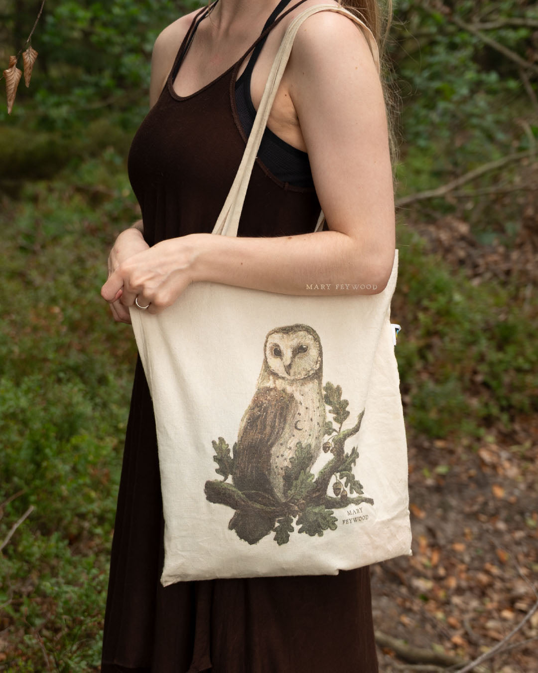 Tote bag Barn Owl