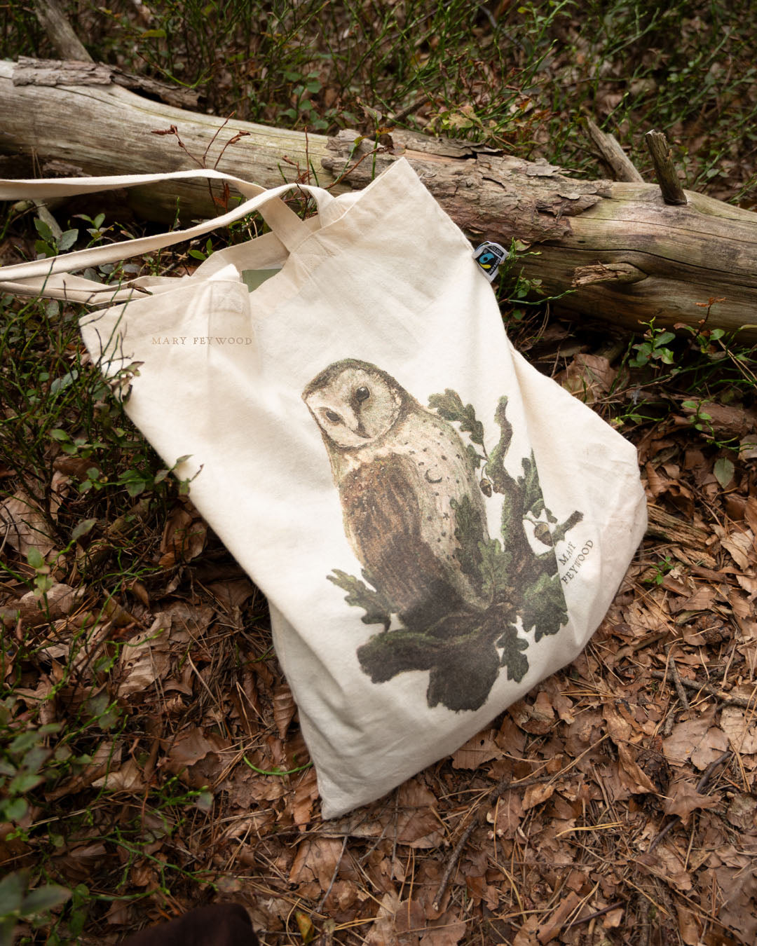 Tote bag Barn Owl