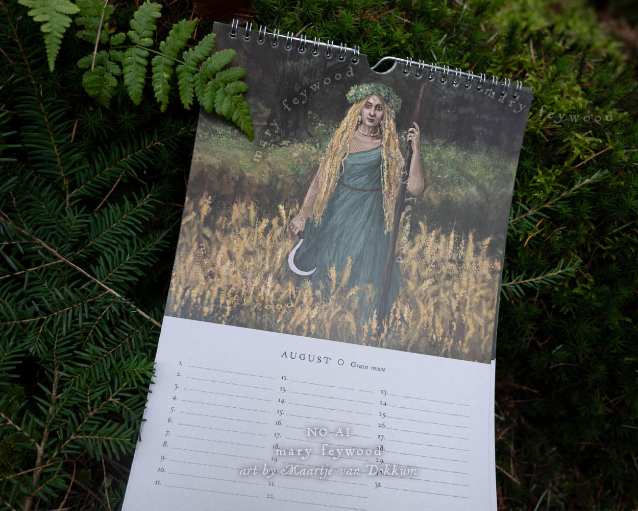 Birthday Calendar - Forest Witches