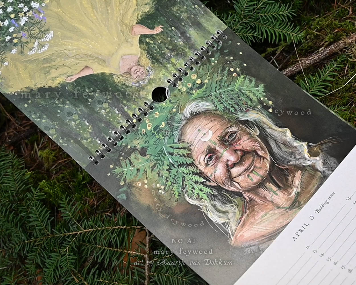 Birthday Calendar - Forest Witches