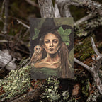 Witch with owl