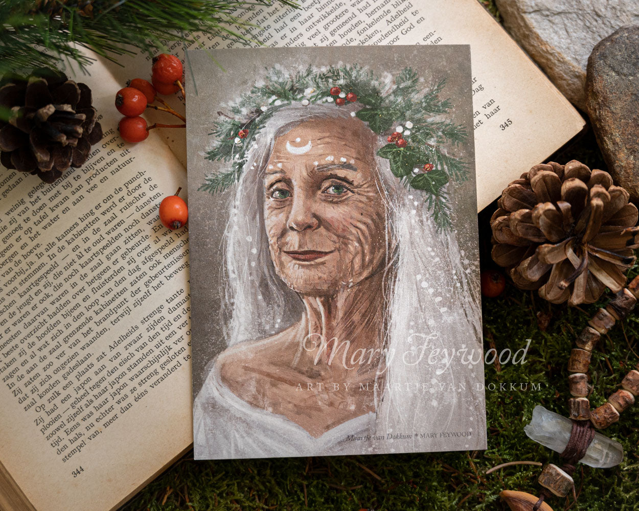 Yule Snow Moon Crone