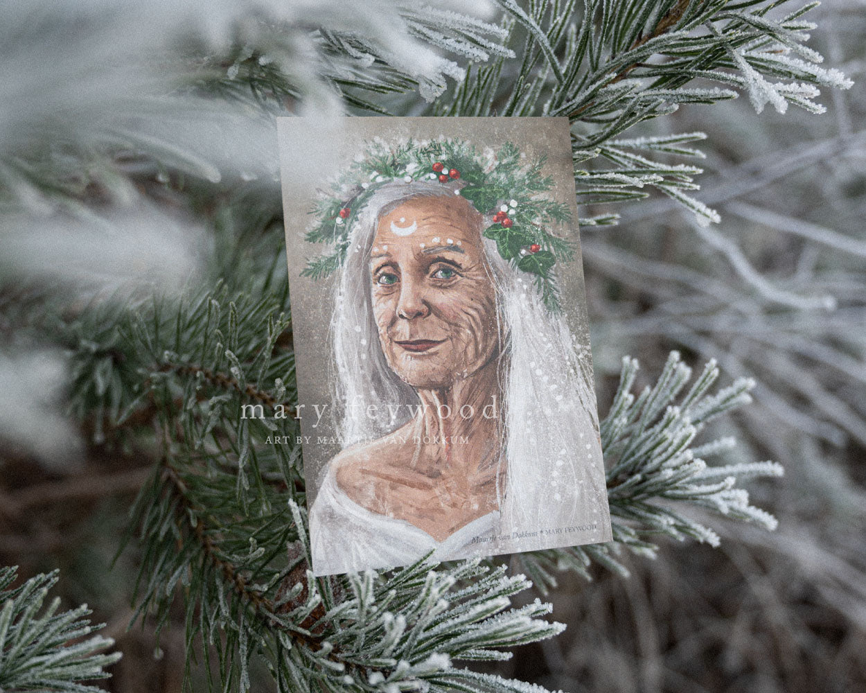 Yule Snow Moon Crone
