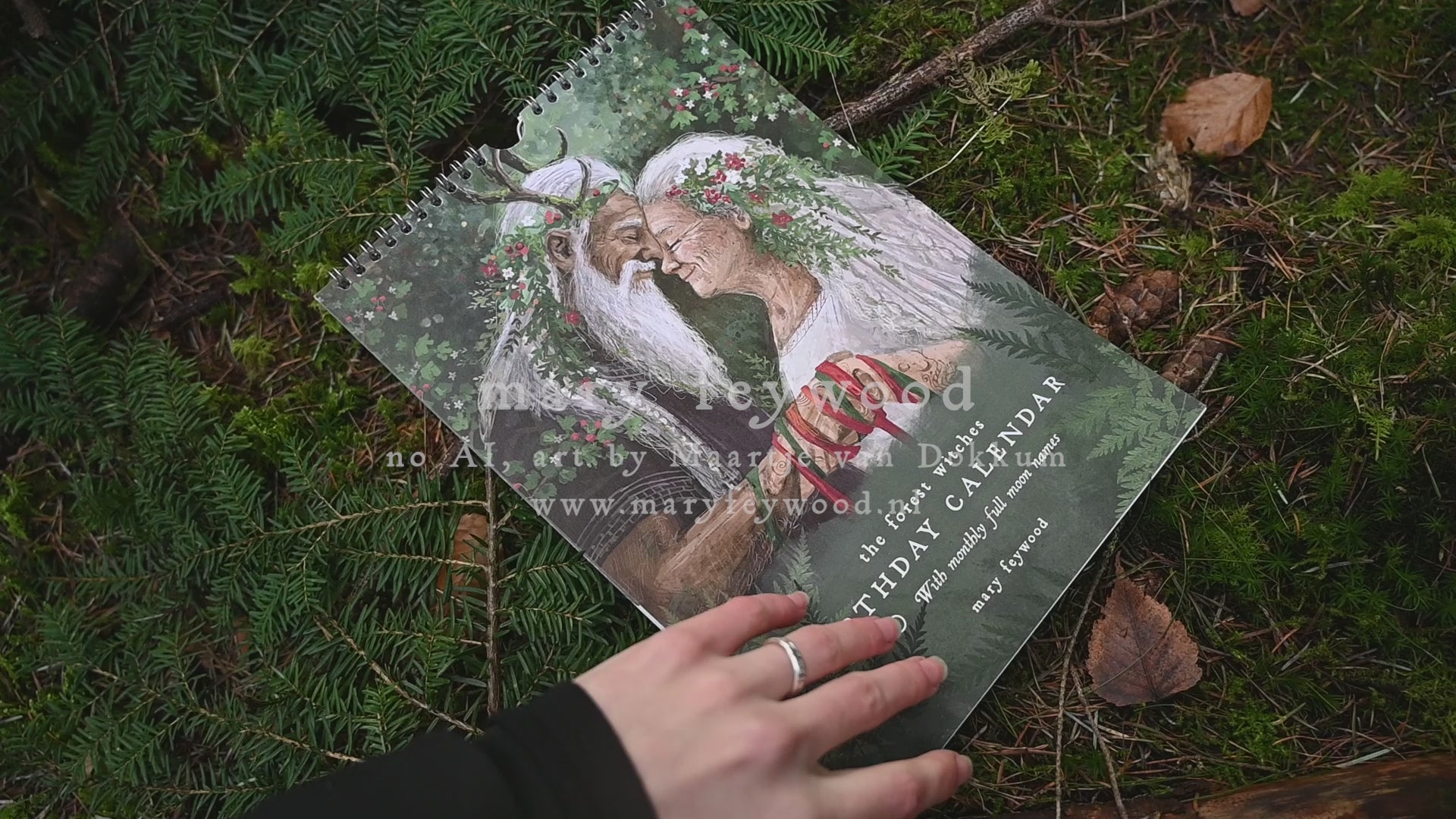 Birthday Calendar - Forest Witches